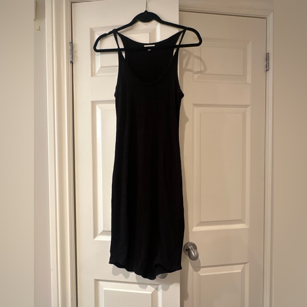 Wilfred Classic Black Midi Dress